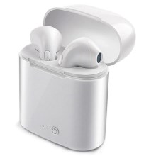 Ασύρματα ακουστικά με μικρόφωνο IPX2 λευκό