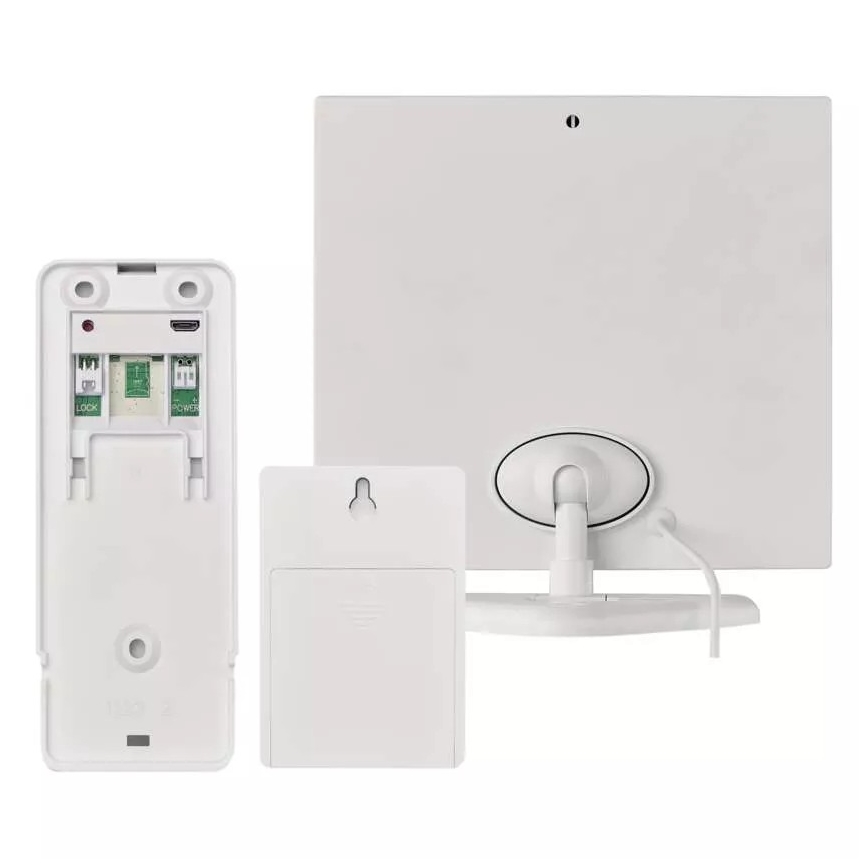 Ασύρματη θυροτηλεόραση με ηλιακό panel GoSmart 4400 mAh 3xAA IP44 Wi-Fi Tuya