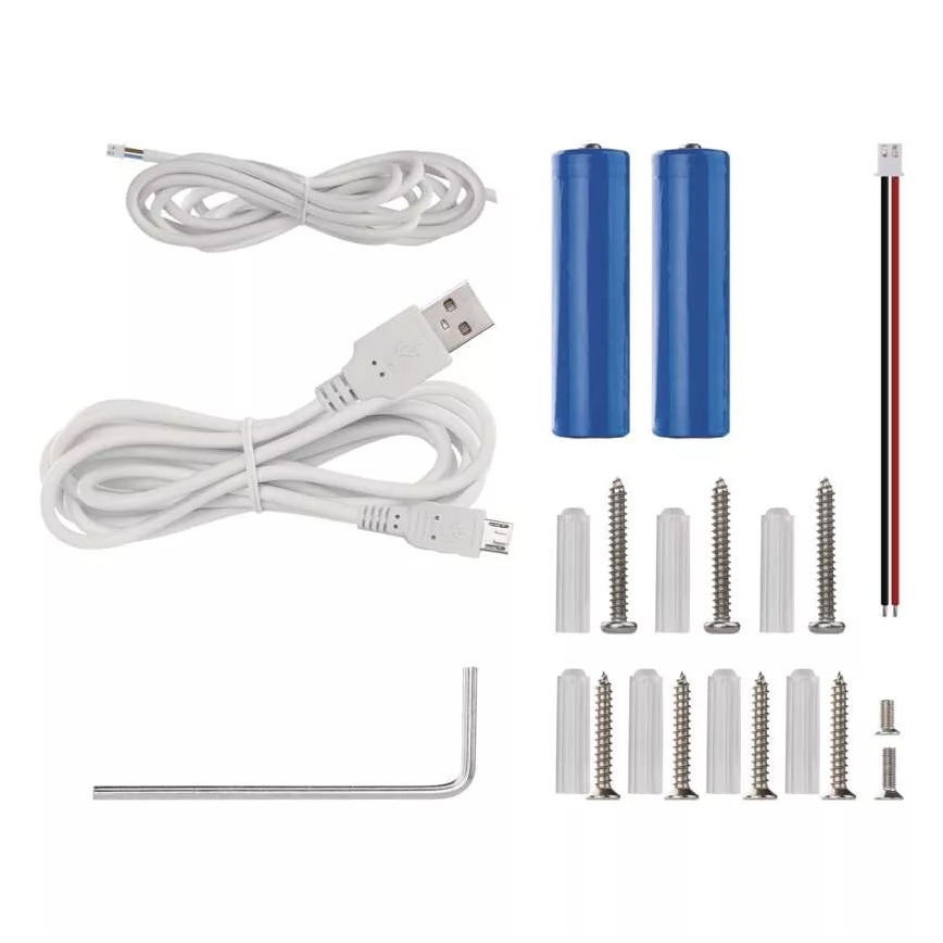Ασύρματη θυροτηλεόραση με ηλιακό panel GoSmart 4400 mAh 3xAA IP44 Wi-Fi Tuya