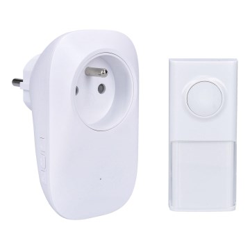Ασύρματη κουδούνι για πρίζα 230V/1xLR23A IP55