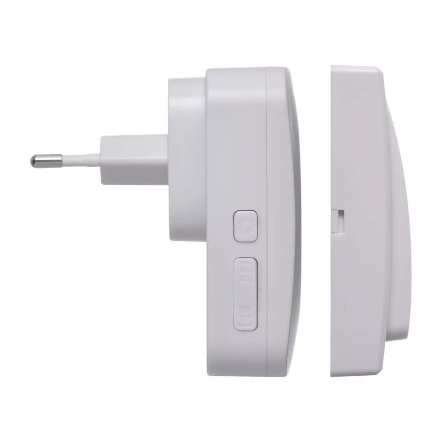 Ασύρματο κουδούνι πρίζας 230V IP44 λευκό