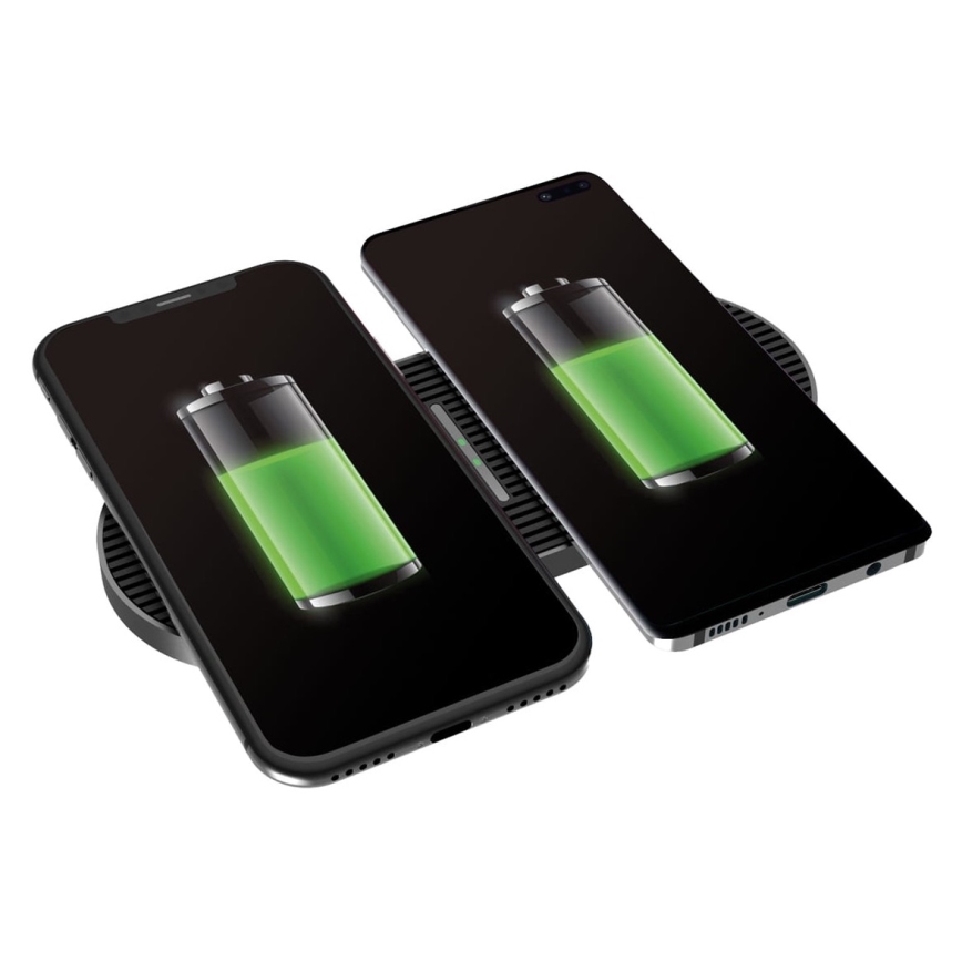Ασύρματος φορτιστής 2x10W USB-C