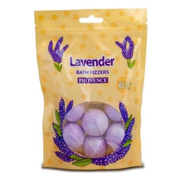 Αφρώδης βόμβα μπάνιου PROVENCE 6 τεμ. λεβάντα