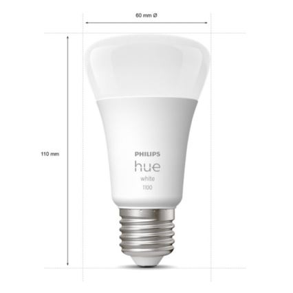 Βασικό σετ Philips Hue WHITE 3xE27/9,5W 2700K + Hue Bridge και διακόπτης ρύθμισης φωτεινότητας