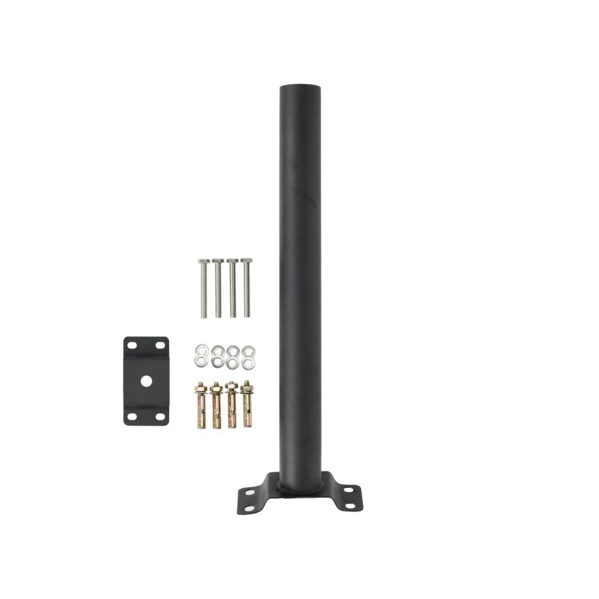 Βάση στήριξης για εξωτερικό φωτισμό BASE, Ø 48 mm, μαύρη