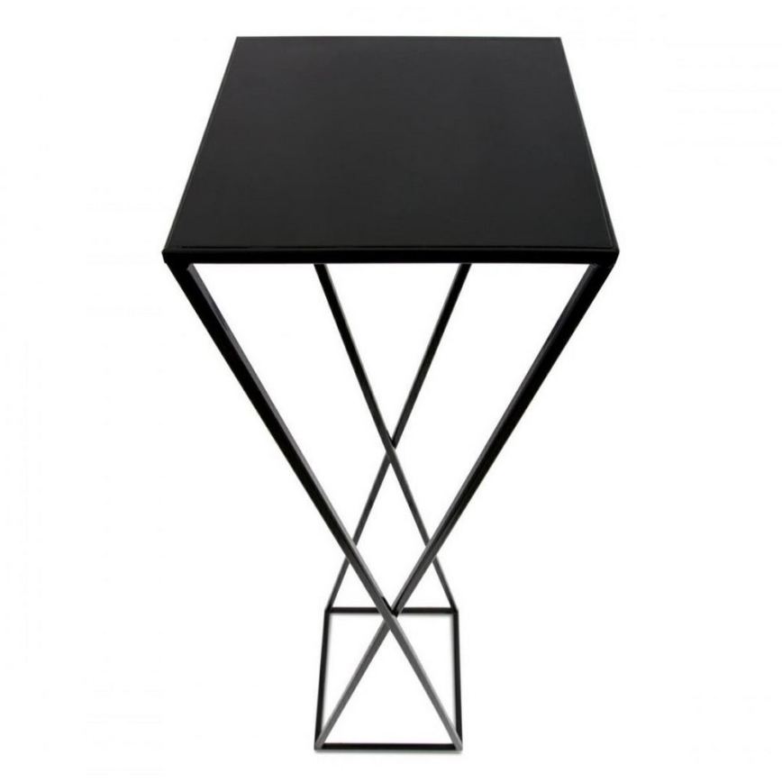 Βάση για λουλούδια 100x24 μαύρη