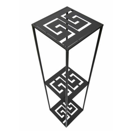 Βάση για λουλούδια 100x24 εκ. μαύρη