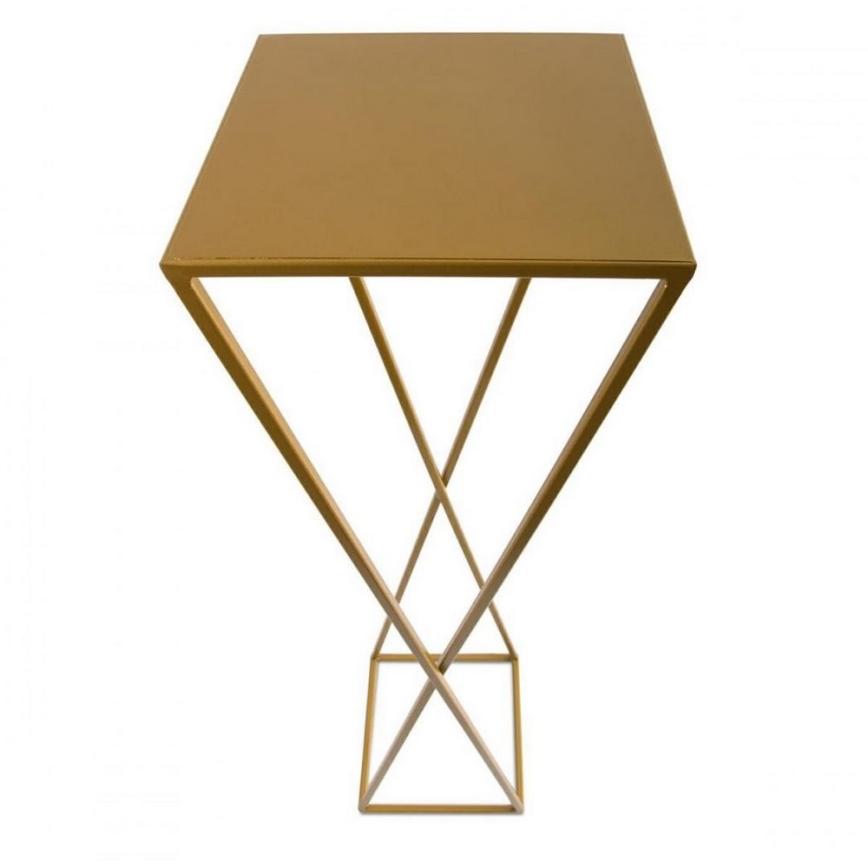 Βάση για λουλούδια 100x24 χρυσή