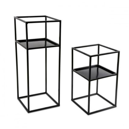 Βάση για λουλούδια 40x24 μαύρη