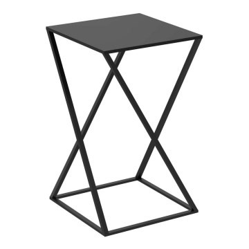 Βάση για λουλούδια 40x24 εκ. μαύρη