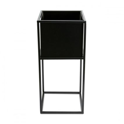 Βάση για λουλούδια 50x24 εκ. μαύρη