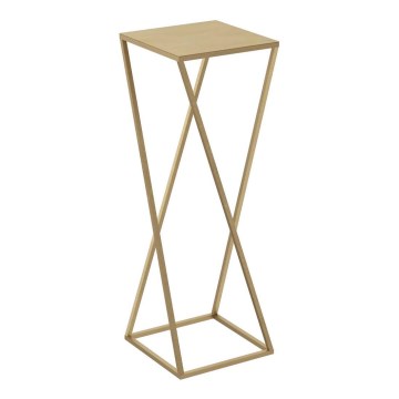 Βάση για λουλούδια 70x24 εκ. σε χρυσό χρώμα