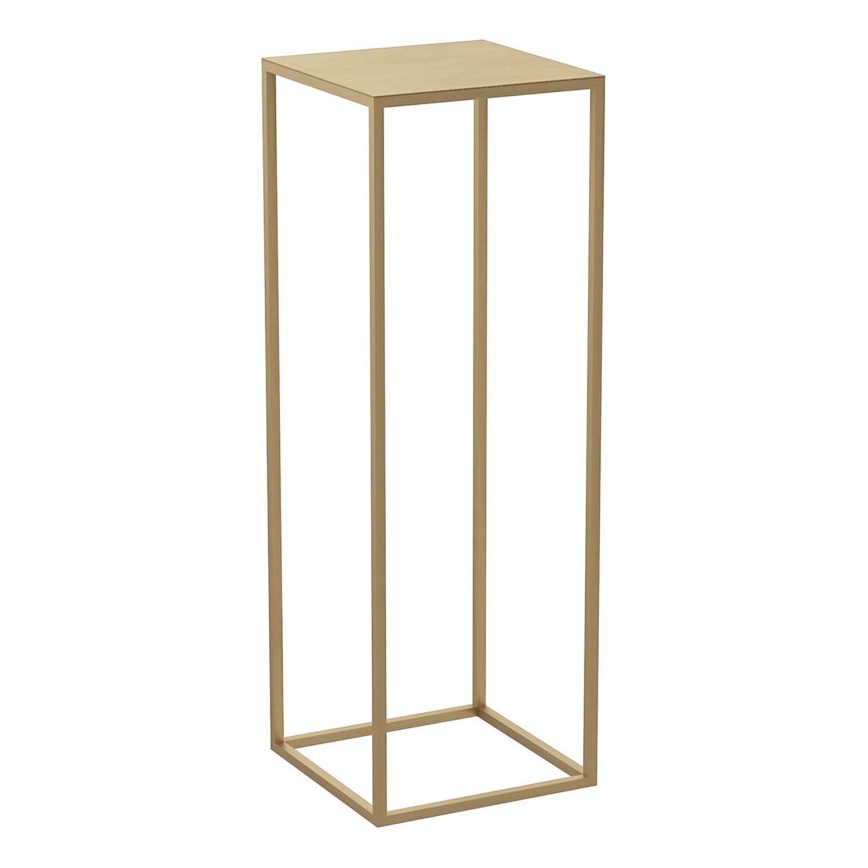 Βάση για λουλούδια 70x24 εκ. σε χρυσό χρώμα