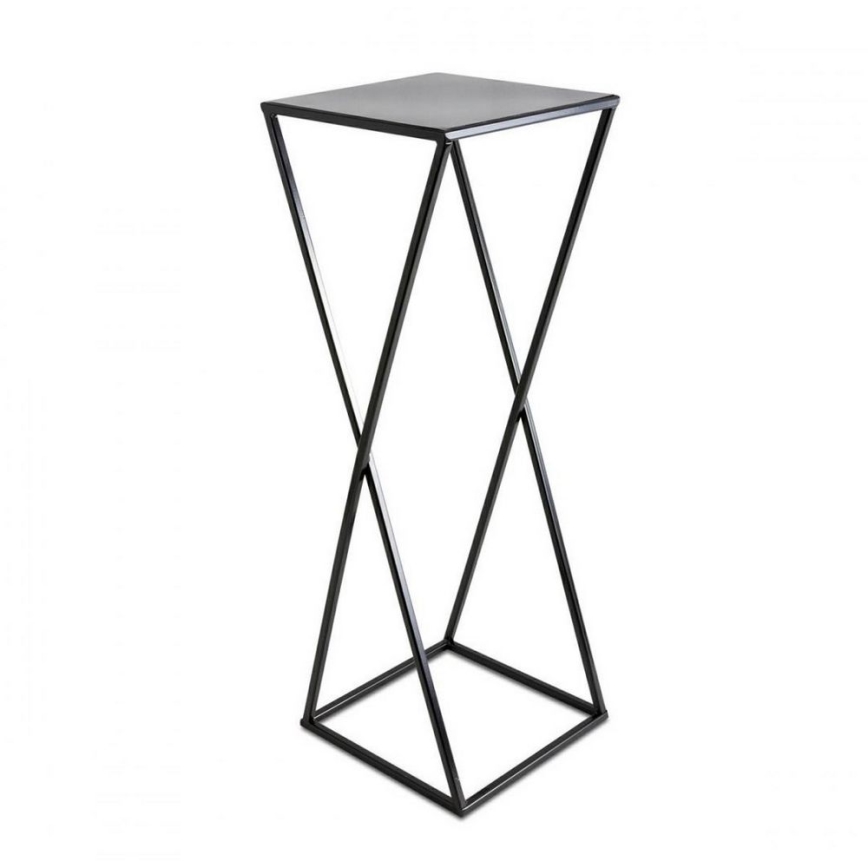 Βάση για λουλούδια 70x24 μαύρη