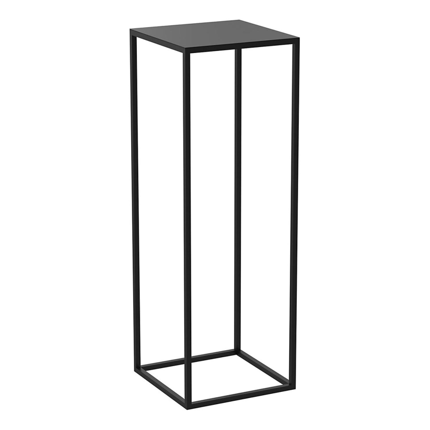 Βάση για λουλούδια 70x24 εκ. μαύρη