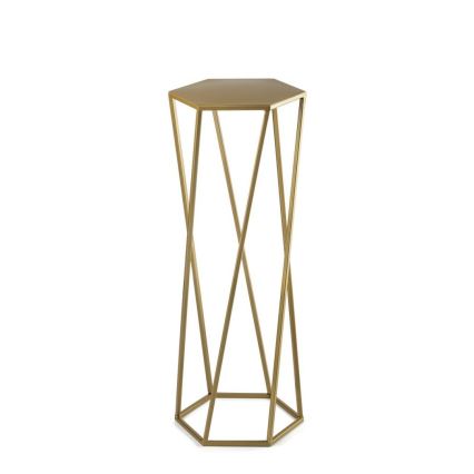 Βάση για λουλούδια 70x24 εκ. σε χρυσό χρώμα