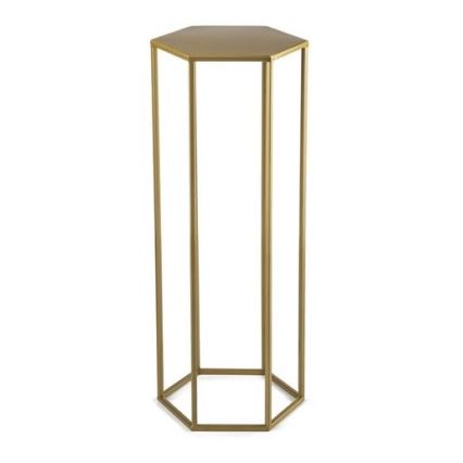 Βάση για λουλούδια 70x24 εκ. σε χρυσό χρώμα