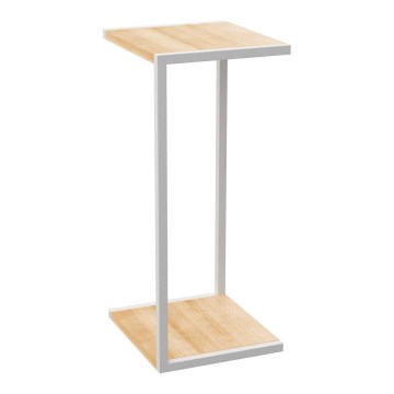 Βάση για λουλούδια 70x30x34 εκ. λευκή