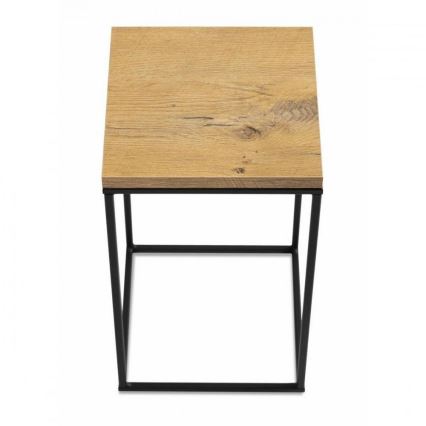 Βάση για λουλούδια BASICLOFT 40x24 μαύρο/καφέ