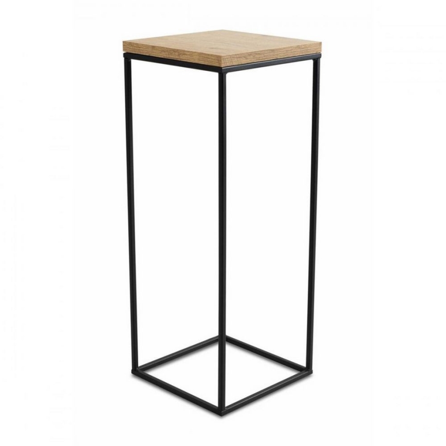 Βάση για λουλούδια BASICLOFT 60x24 μαύρο/καφέ