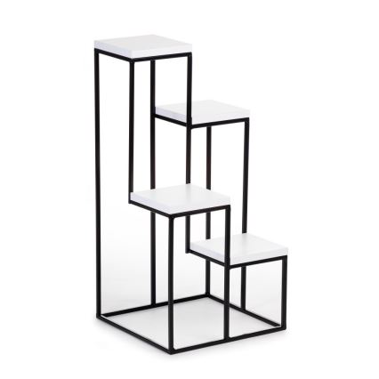 Βάση για λουλούδια KASKADA 70x34 μαύρο/λευκό