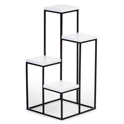 Βάση για λουλούδια KASKADA 70x34 μαύρο/λευκό