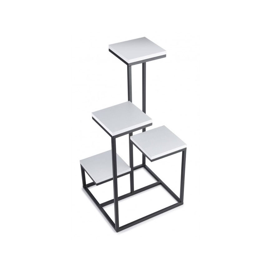 Βάση για λουλούδια KASKADA 79x40 μαύρο/άσπρο