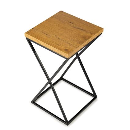 Βάση για λουλούδια LOFT 40x24 εκ. μαύρο/καφέ