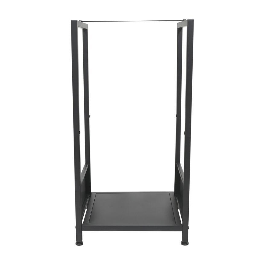 Βάση για καυσόξυλα 39x35x76 cm μαύρη