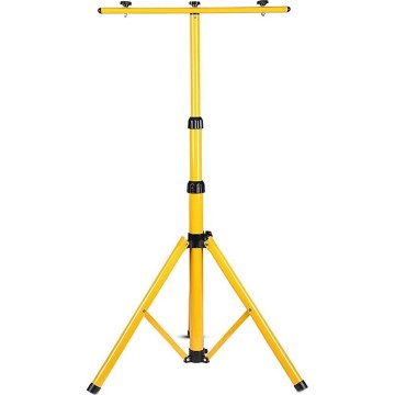 Βάση για προβολείς 180 εκ. κίτρινη