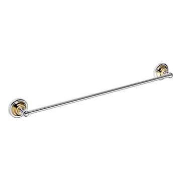 Βάση για πετσέτες 66,5x6,5 cm ασημένια/χρυσή