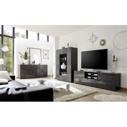 Βιτρίνα ARIA ανθρακί