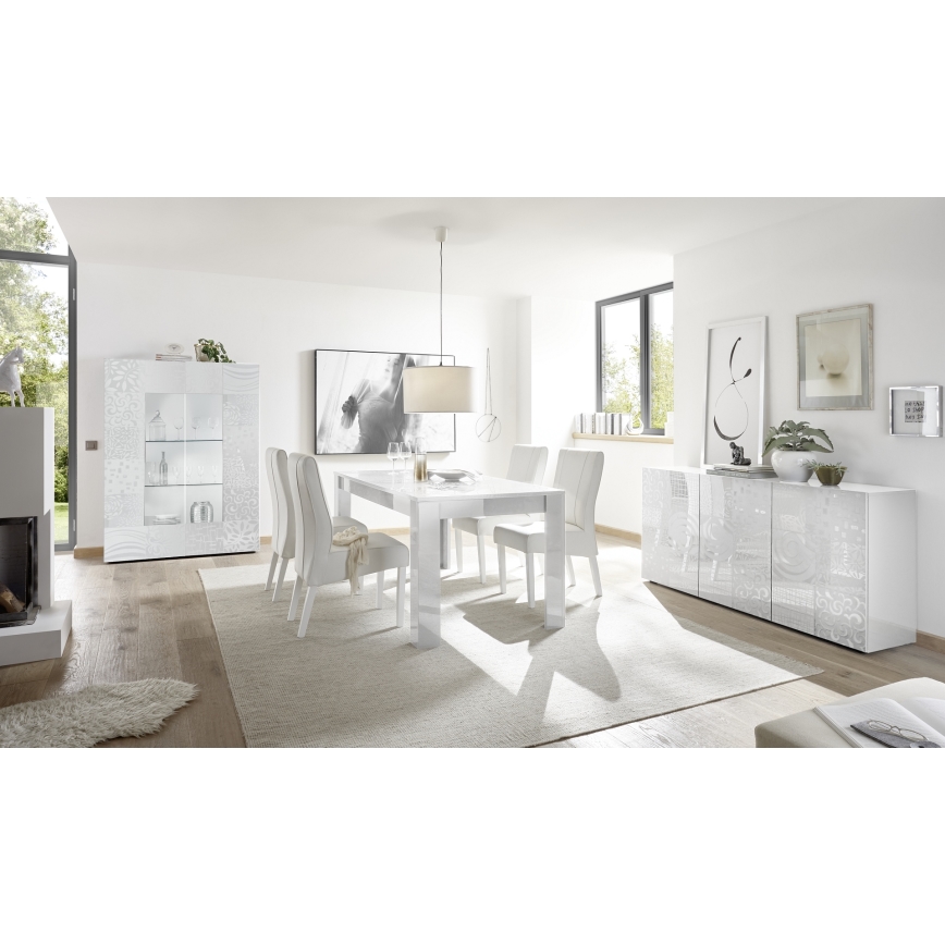 Βιτρίνα ARIA λευκή