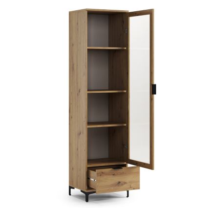 Βιτρίνα LORA σε απόχρωση artisan δρυς