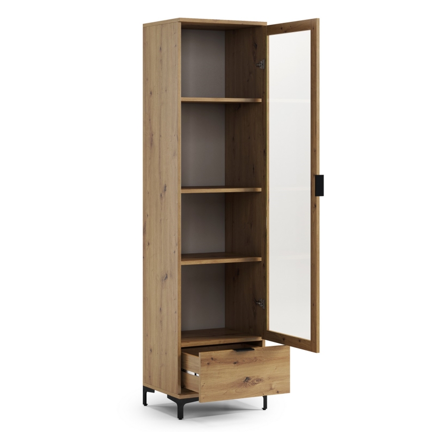 Βιτρίνα LORA σε απόχρωση artisan δρυς