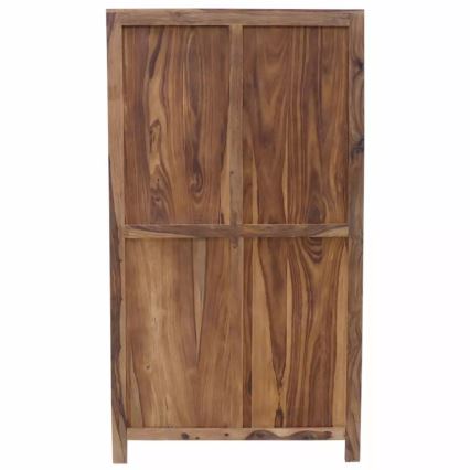 Βιτρίνα σαλονιού RAMI 180x100 cm μασίφ ξύλο/παλίσανδρος