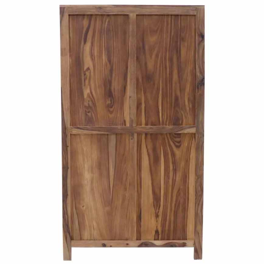 Βιτρίνα σαλονιού RAMI 180x100 cm μασίφ ξύλο/παλίσανδρος