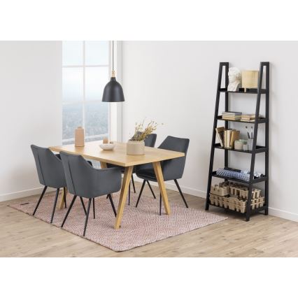 Βιβλιοθήκη DAMON μαύρη