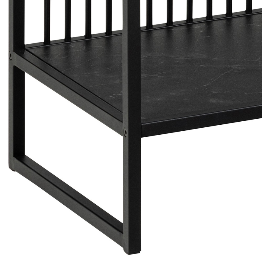 Βιβλιοθήκη DEVIN μαύρη