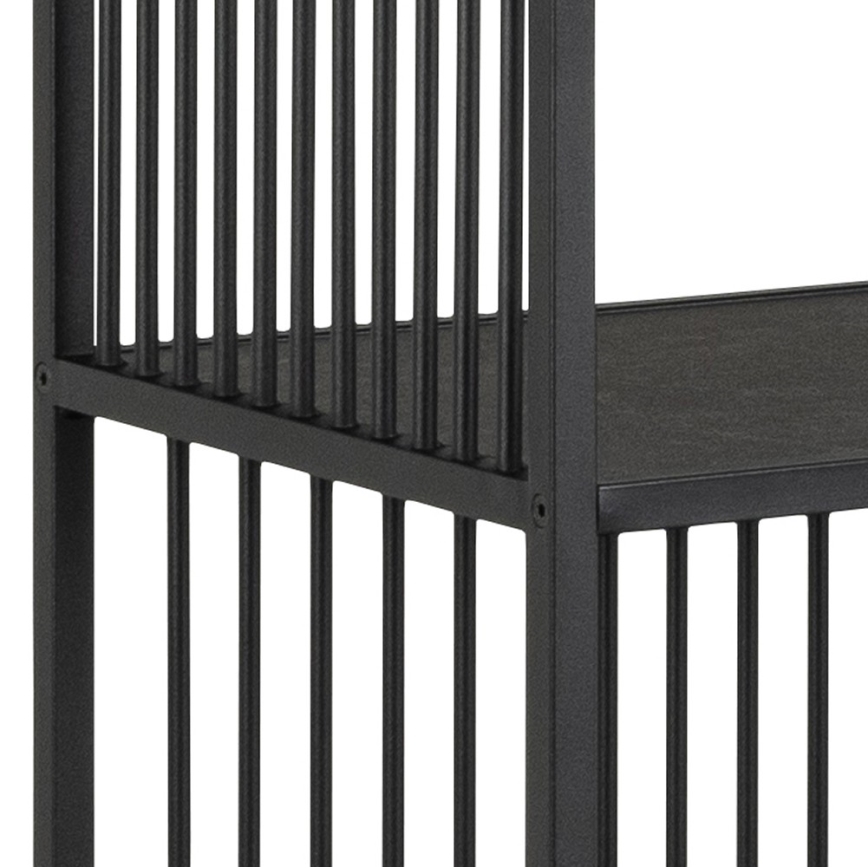 Βιβλιοθήκη DEVIN μαύρη