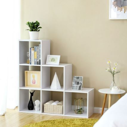 Βιβλιοθήκη DOVARO λευκή