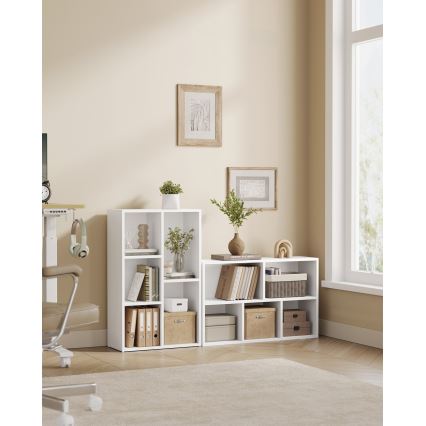 Βιβλιοθήκη DOVARO λευκή