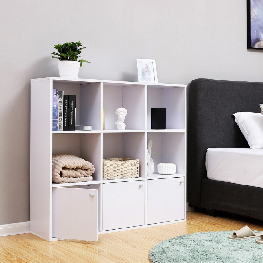 Βιβλιοθήκη DOVARO σε λευκό