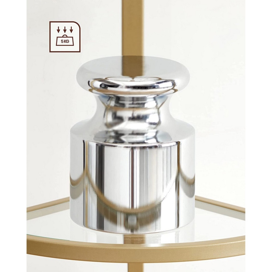 Βιβλιοθήκη GLASY χρυσή