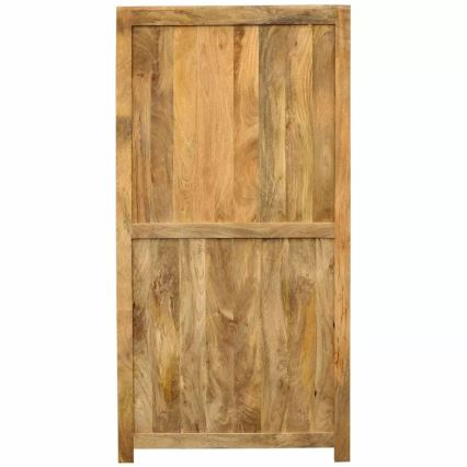 Βιβλιοθήκη HINA 180x90 cm μασίφ ξύλο/μάνγκο