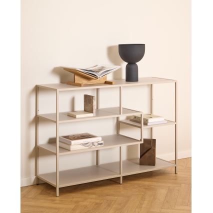 Βιβλιοθήκη SARON 114x78 cm γκρι