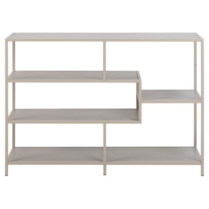 Βιβλιοθήκη SARON 114x78 cm γκρι