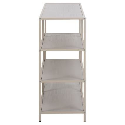 Βιβλιοθήκη SARON 114x78 cm γκρι