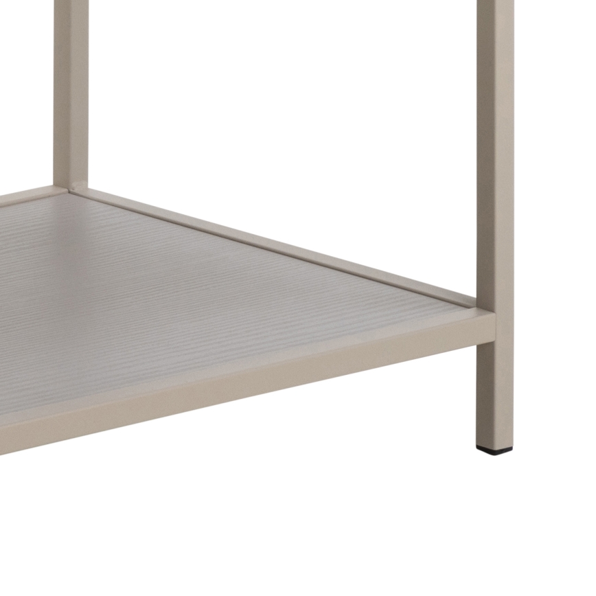 Βιβλιοθήκη SARON 114x78 cm γκρι