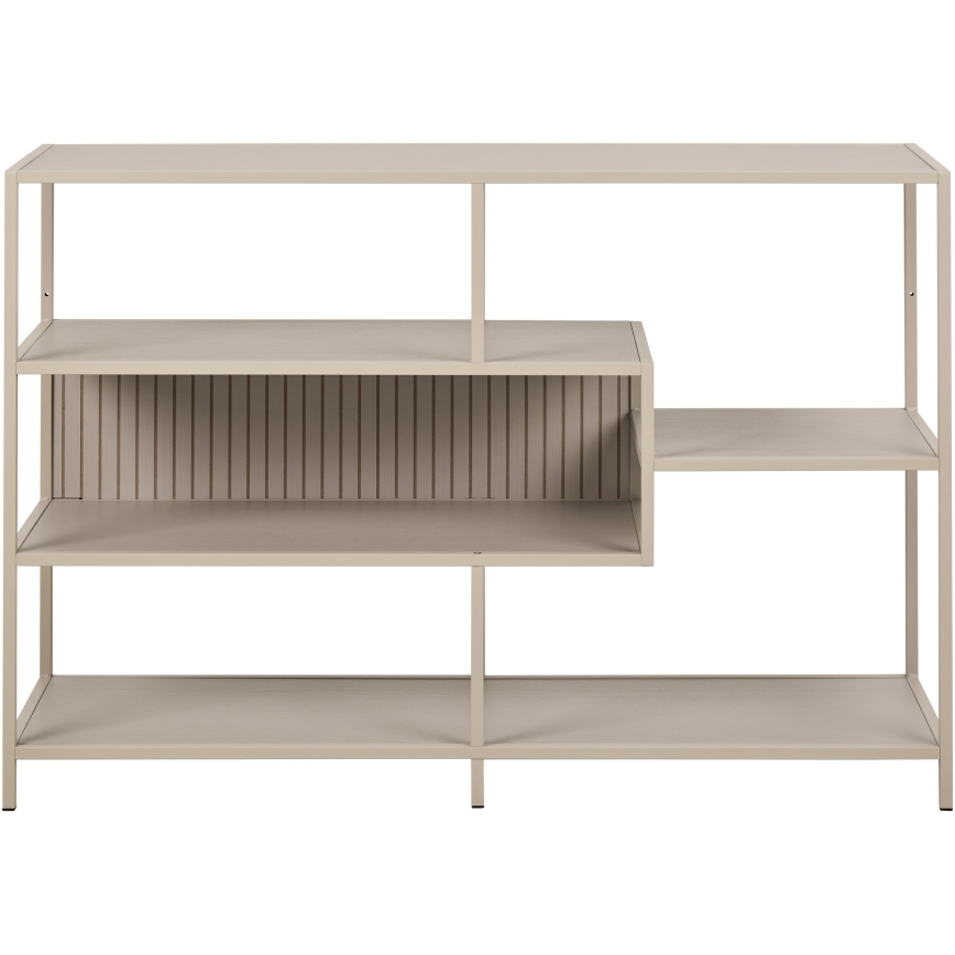 Βιβλιοθήκη SARON 114x78 cm γκρι